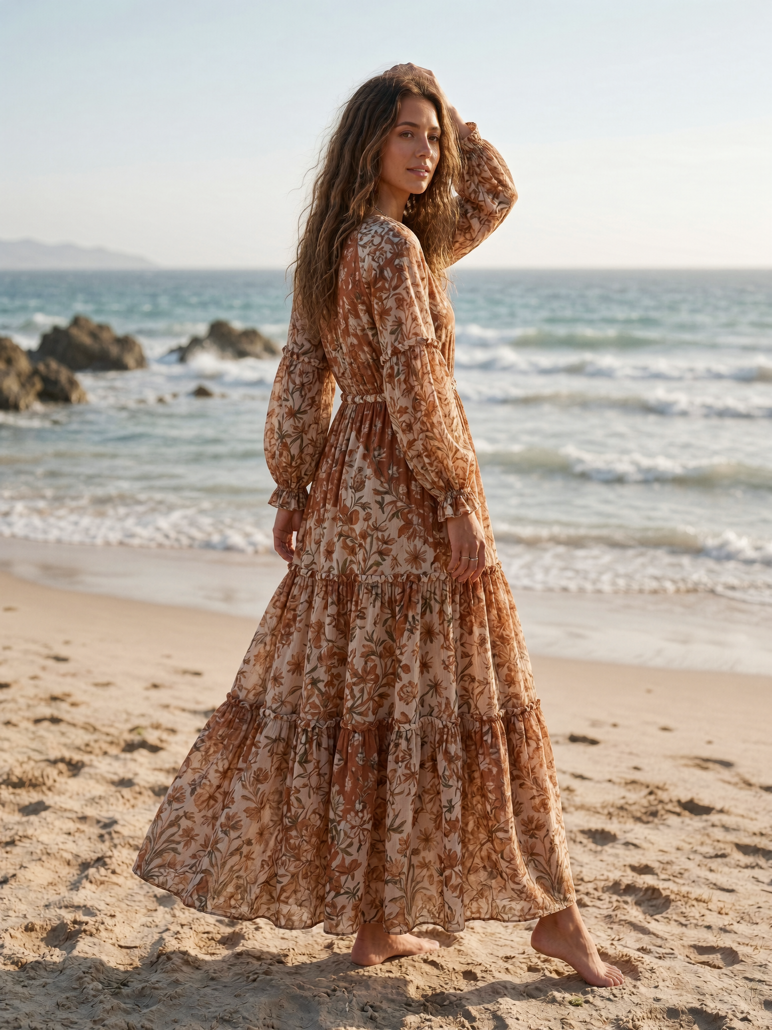 Sienna Bloom Maxi Dress